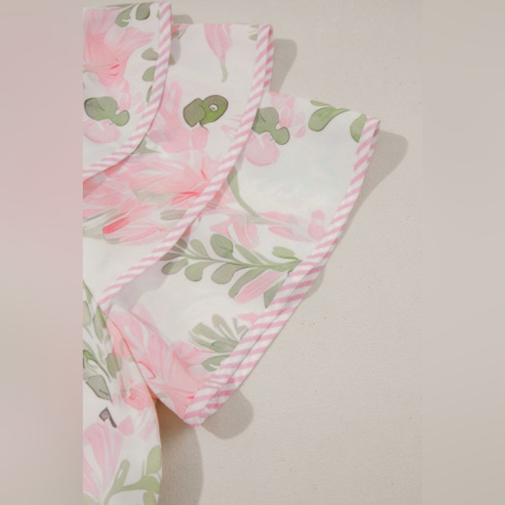 Floral layered short sleeve dress - Picture 6 of 12